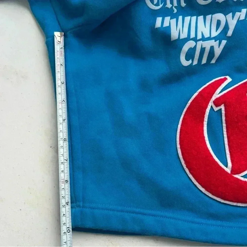Eternity BC/AD Mens Sz 2XL‎ Blue Shorts CHI-TOWN Windy City Chicago Sweatshorts